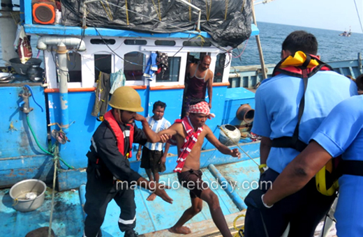 Cosat guard rescue 25 fisherman